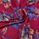 Infrared Flowers Printed Viscose Fabric - Multi Color VS0010 Infrared Flowers Printed Viscose Fabric - Multi Color VS0010