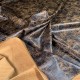 Corduroy Leather Crack Pattern Printing Foil FTK 0001