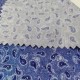 50/1 Poplin Fabric Blue Drop Printed PPL0008