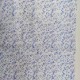 50/1 Poplin Fabric Blue Flowers Printed PPL0009