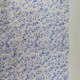 50/1 Poplin Fabric Blue Flowers Printed PPL0009