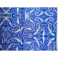 50/1 Poplin Fabric Blue Lynx Printed PPL0010