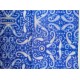 50/1 Poplin Fabric Blue Lynx Printed PPL0010