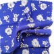 50/1 Poplin Fabric White Flowers Printed PPL0011