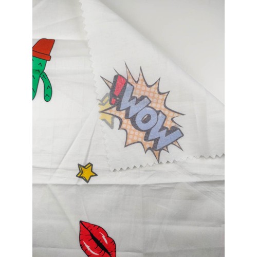 50/1 Poplin Fabric Street Air Printed PPL0012