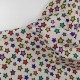 50/1 Poplin Fabric Rainbow Stars Printed PPL0017