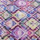 50/1 Poplin Fabric Colorful Squares Printed PPL0019