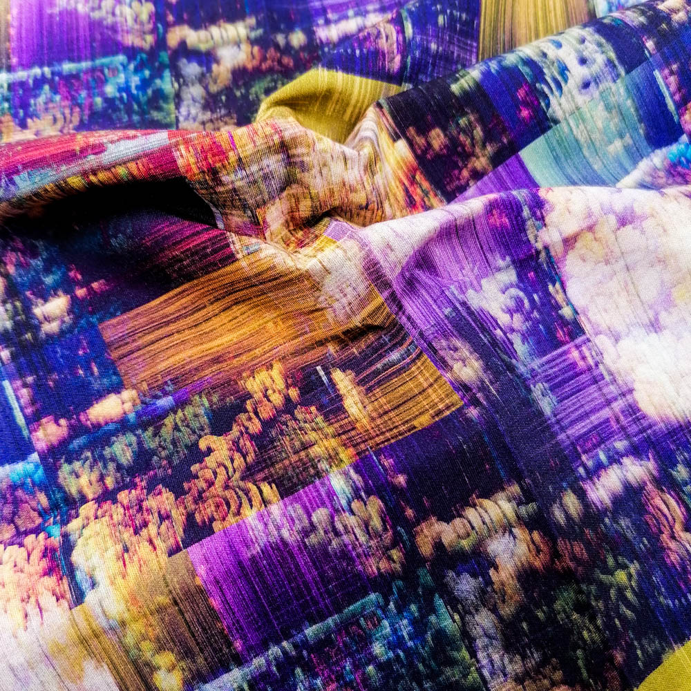 50/1 Poplin Fabric Thermal Pattern Printed PPL0024
